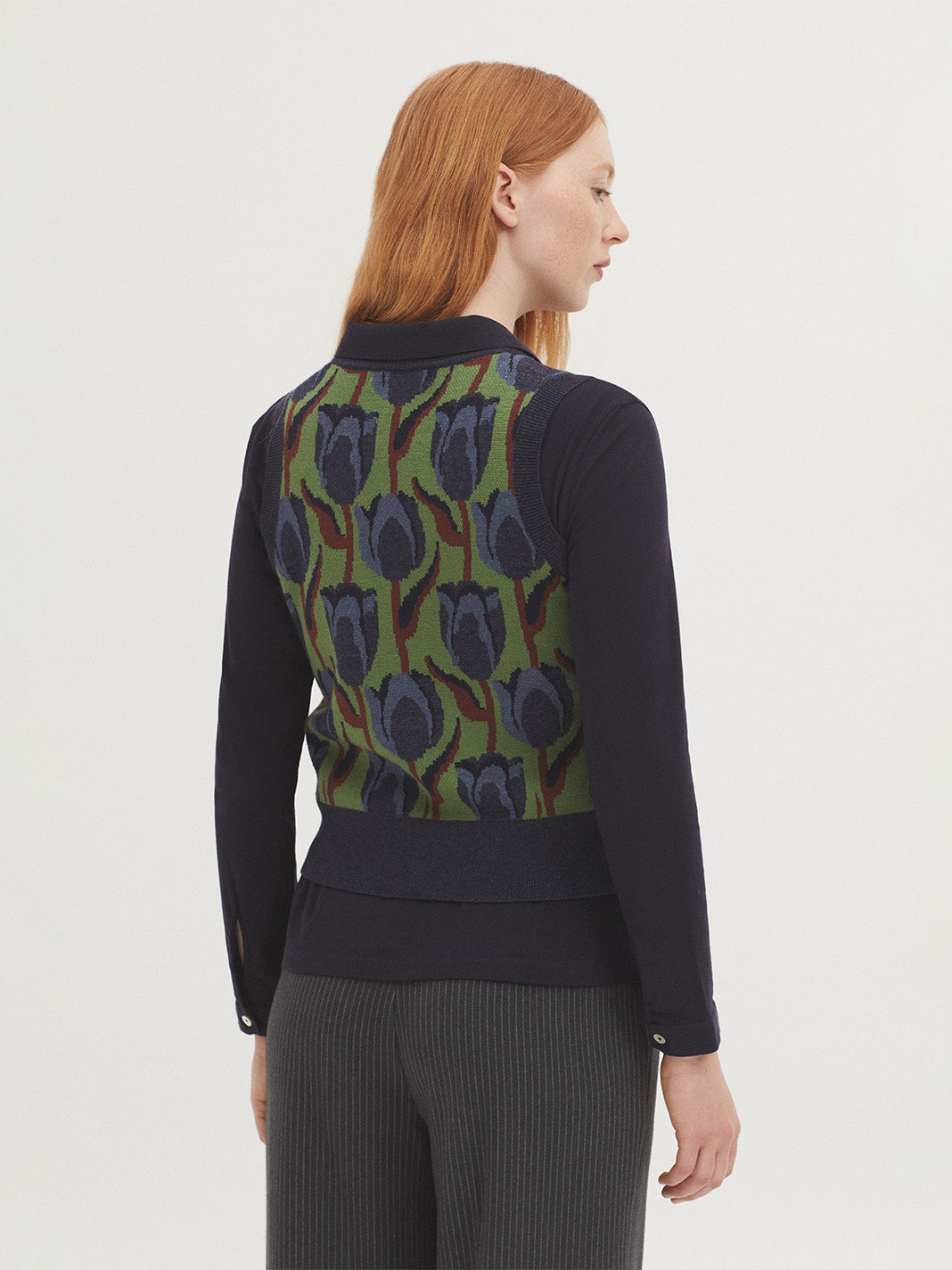 Nice Things – Gilet Jacquard