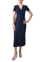 Abito lungo Varene con nodo di Garance