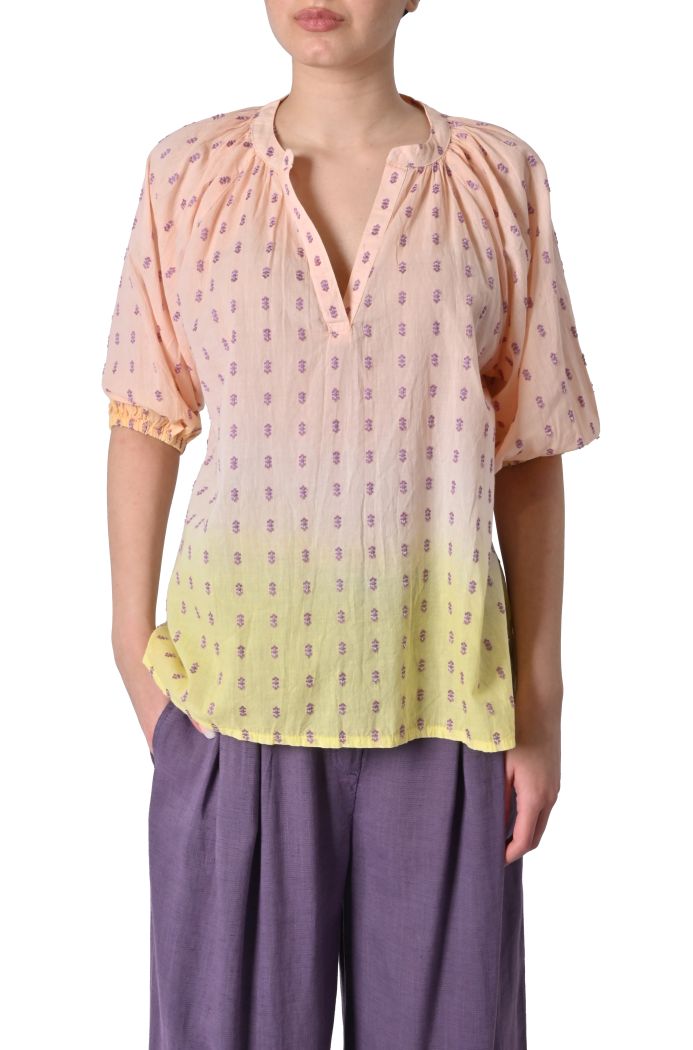 Blusa Neroli ricamo plumetis di Garance