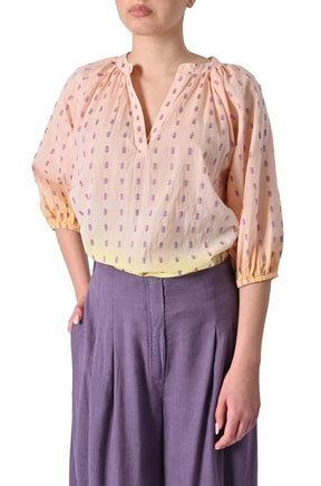 Blusa Neroli ricamo plumetis di Garance
