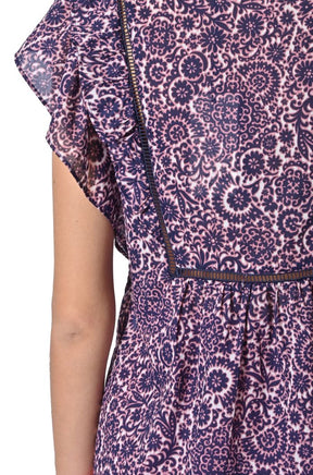 Blusa Telma stampa arabesque di Orfeo