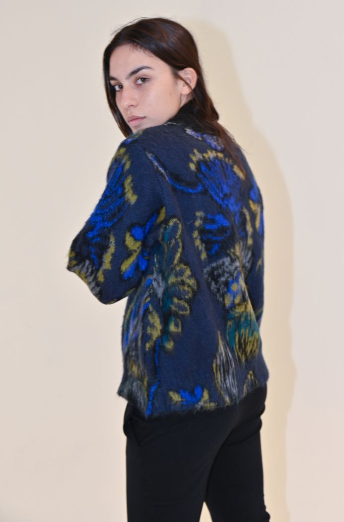 Bomber Jacquard in maglia di Sheare