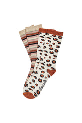 Calzini da donna di King Louie pied leopardato righe