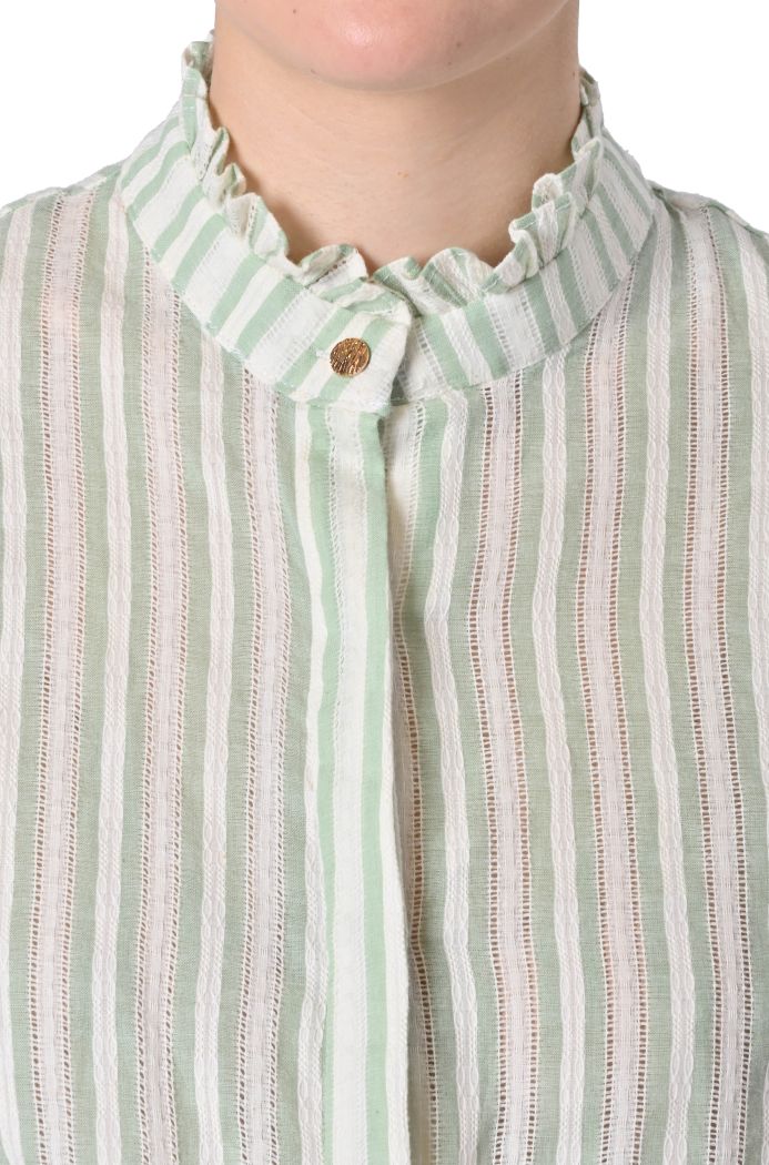 Camicia Azelia in cotone rigato di Artlove