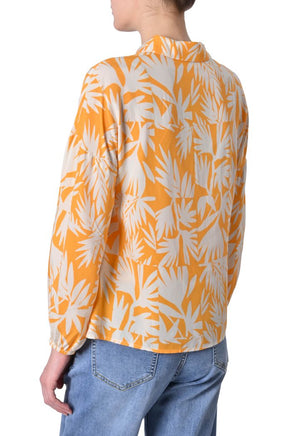 Camicia Flower stampa tropicale di Compañia Fantástica