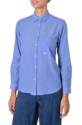 Camicia Harvard in chambray di cotone di Nice Things