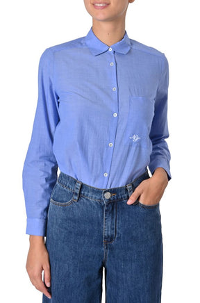 Camicia Harvard in chambray di cotone di Nice Things