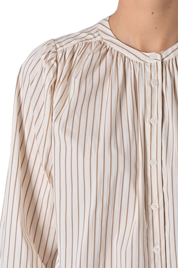 Camicia Noreene cotone rigato di Grace & Mila