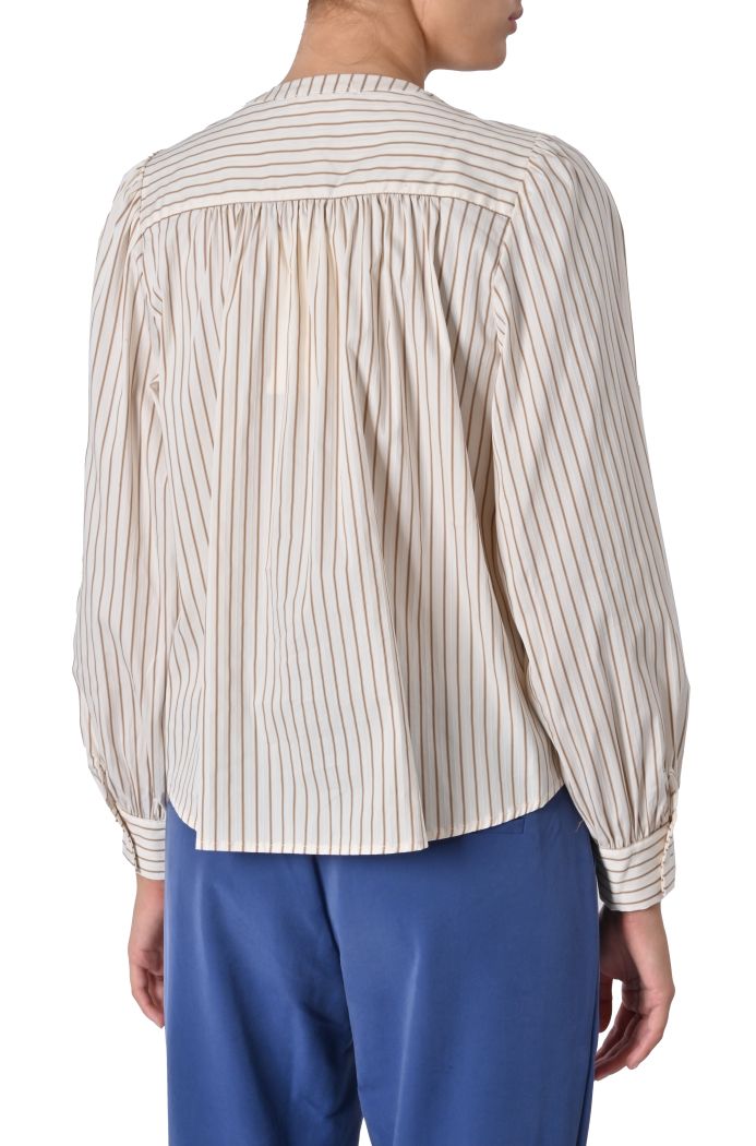 Camicia Noreene cotone rigato di Grace & Mila