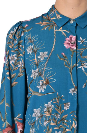 Camicia in viscosa di Sheare stampa floreale