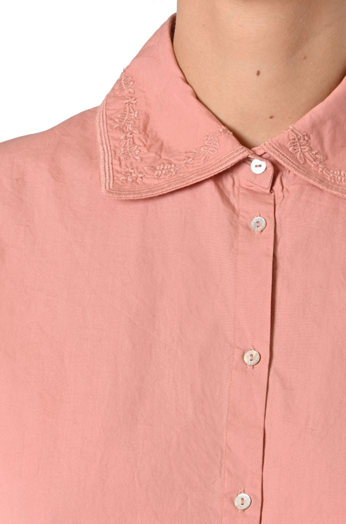 Camicia Saba ricamata in cotone di Yerse