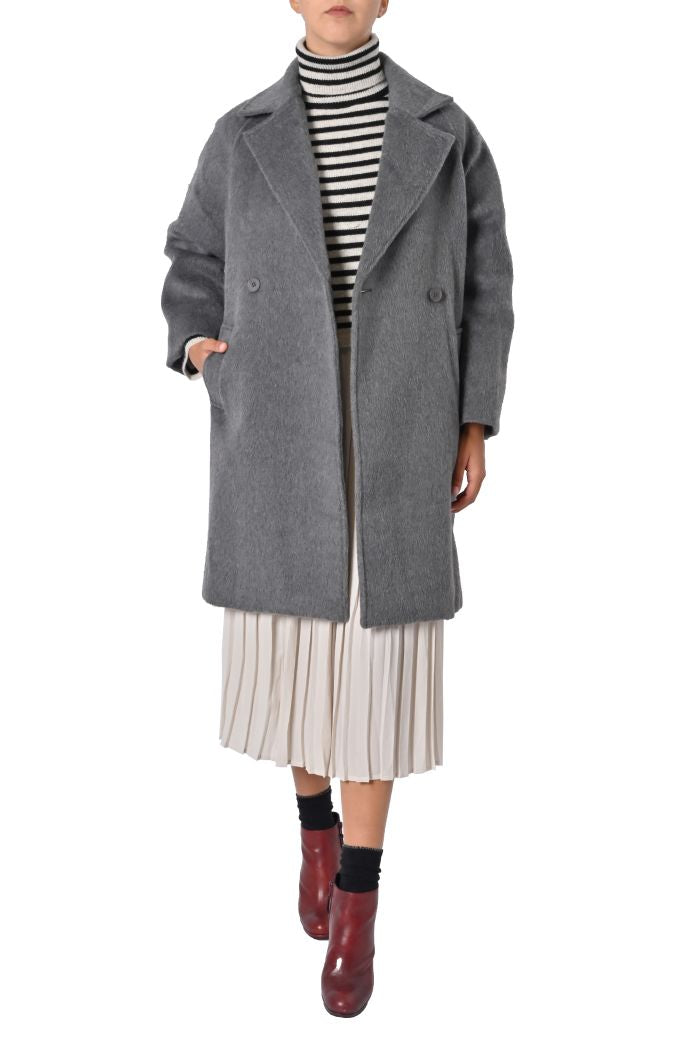 Cappotto oversize Abel doppiopetto di Orfeo