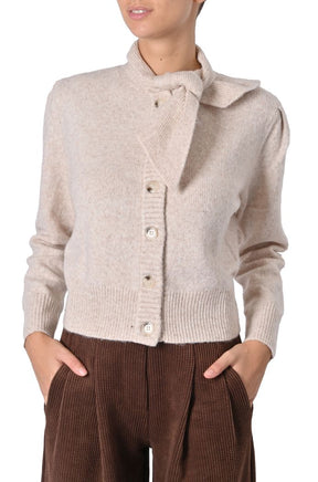 Cardigan Perline con nodo di FRNCH