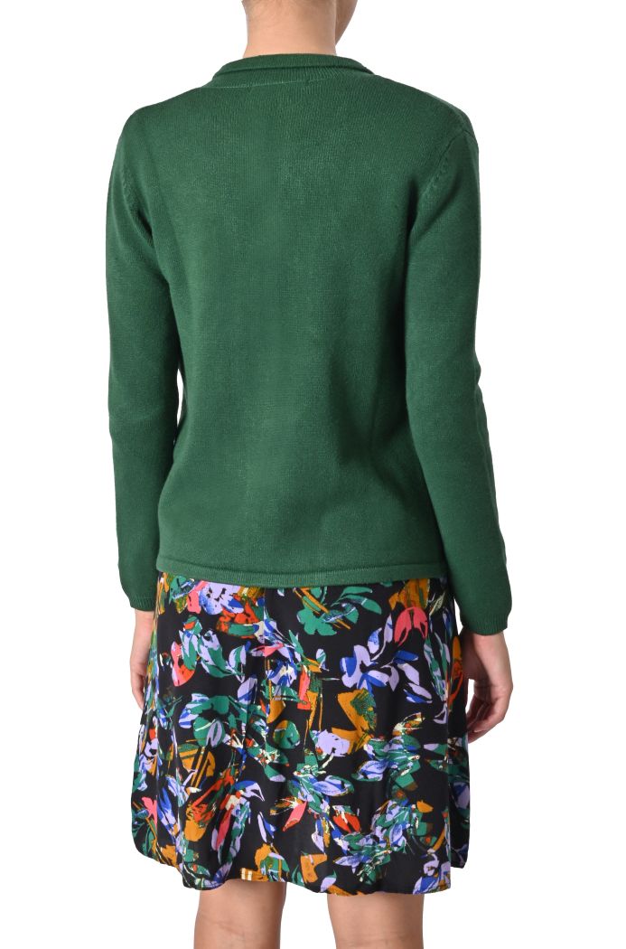 Giacca cardigan in misto viscosa di White Wise