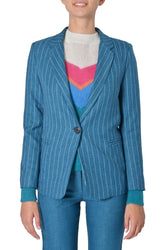 Giacca in tessuto gessato da donna di Sheare