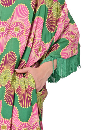 Kimono corto con frangia di Wu'Side