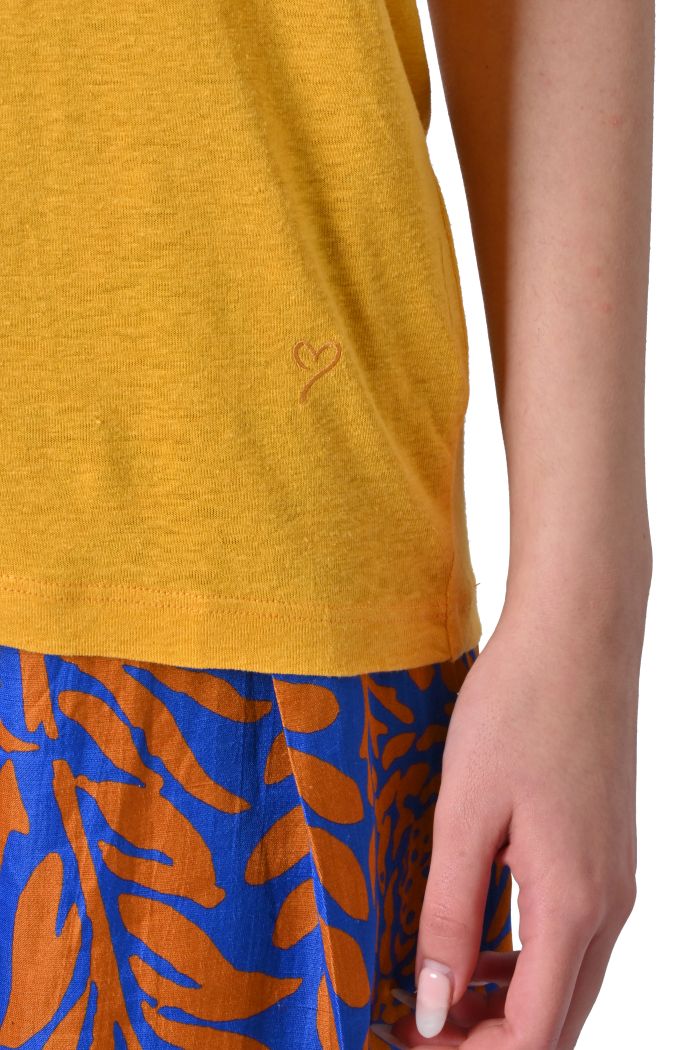 Maglia Britney in misto lino di Artlove