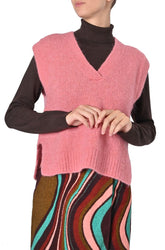 Maglia Gilet Leatrice oversize di Fransa