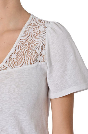 Maglia Manoir con pizzo di Grace & Mila