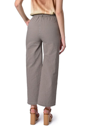 Pantalone lungo in cotone rigato di Sheare