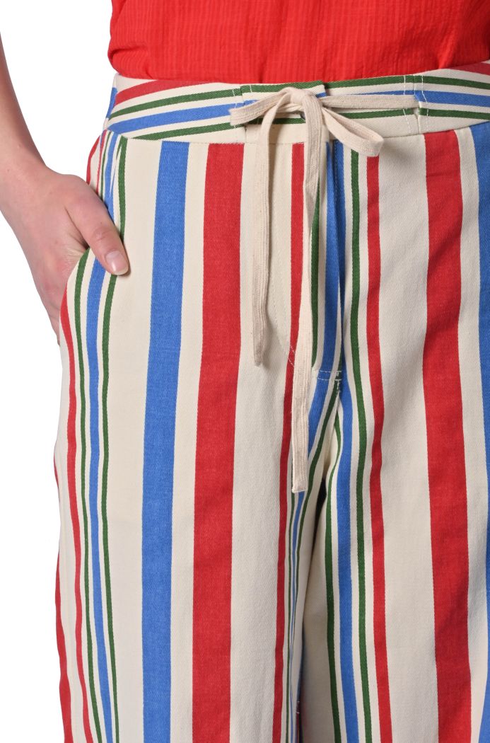 Pantalone Pelly in cotone rigato di FRNCH
