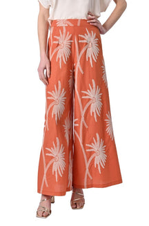 Pantalone Wide Boy con ricami di Traffic People