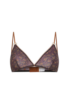 Reggiseno Amethist in nylon stampato di Momonì