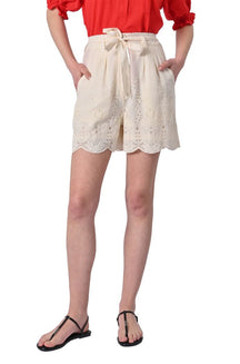 Shorts Ruby in pizzo sangallo di Colores