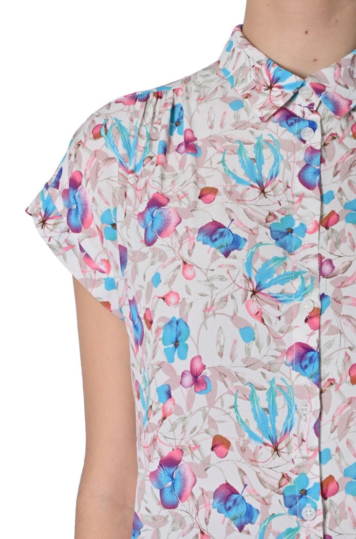 Camicia in viscosa di Artlove stampa floreale